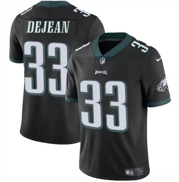 Men & Women & Youth Philadelphia Eagles #33 Cooper DeJean Black 2024 Draft Vapor Untouchable Limited Stitched Jersey,We sell and wholesale Men & Women & Youth Philadelphia Eagles #33 Cooper DeJean Black 2024 Draft Vapor Untouchable Limited Stitched Jersey on line form chian!
